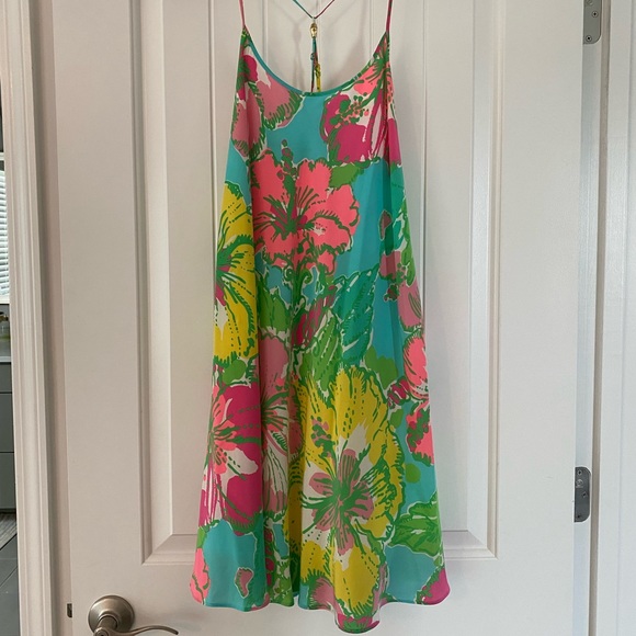 Lilly Pulitzer flowy silk dress - Picture 1 of 6